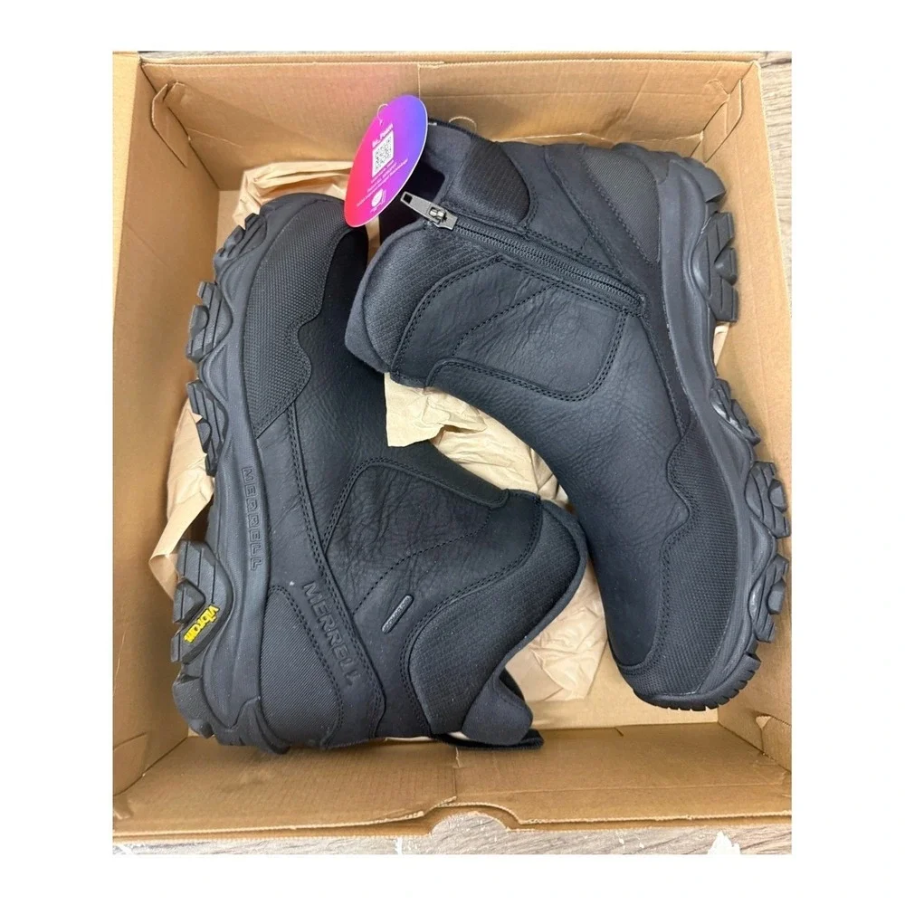 Merrell Coldpack 3 Thermo Tall Zip Waterproof, Black size 12